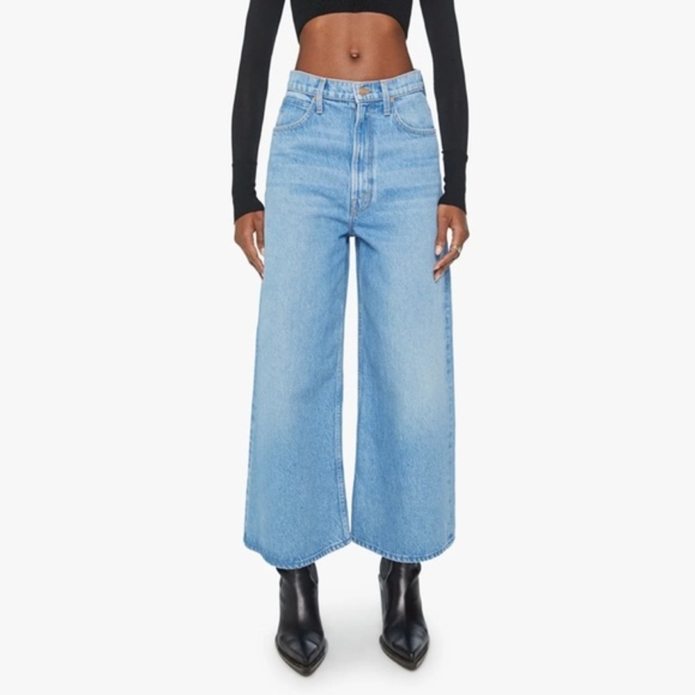 Mother Snacks The Dinner Bell Crop Jean In All You Can Eat size 27